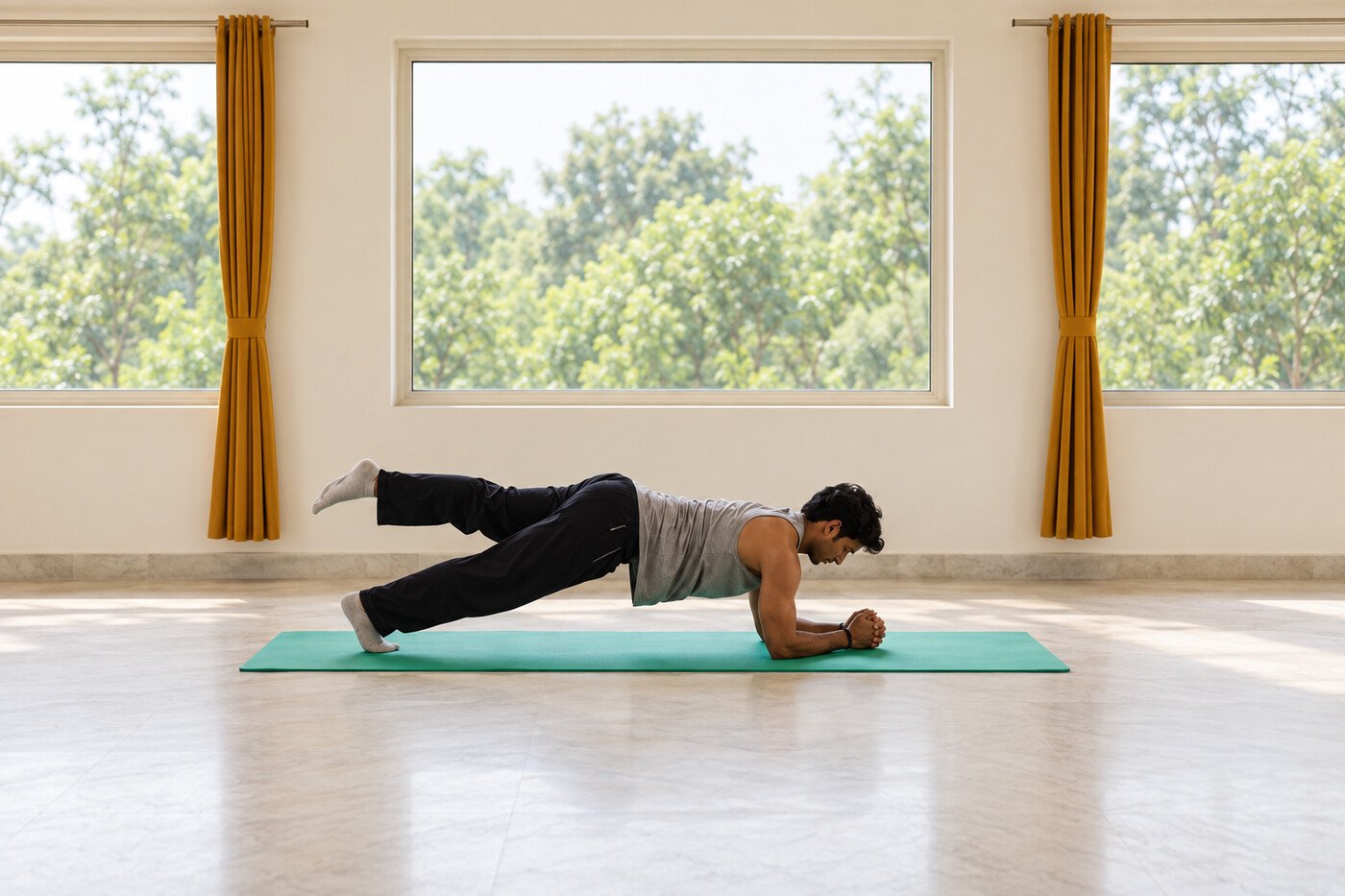 Krishna Pratap Mishra: Forearm balance